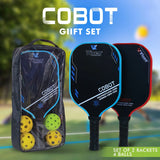 VIXEN PICKLEBALL RACKET COBOT GIFT SET