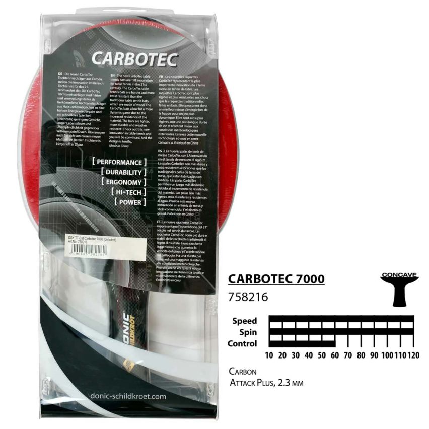 DONIC Carbotec 7000 Bat