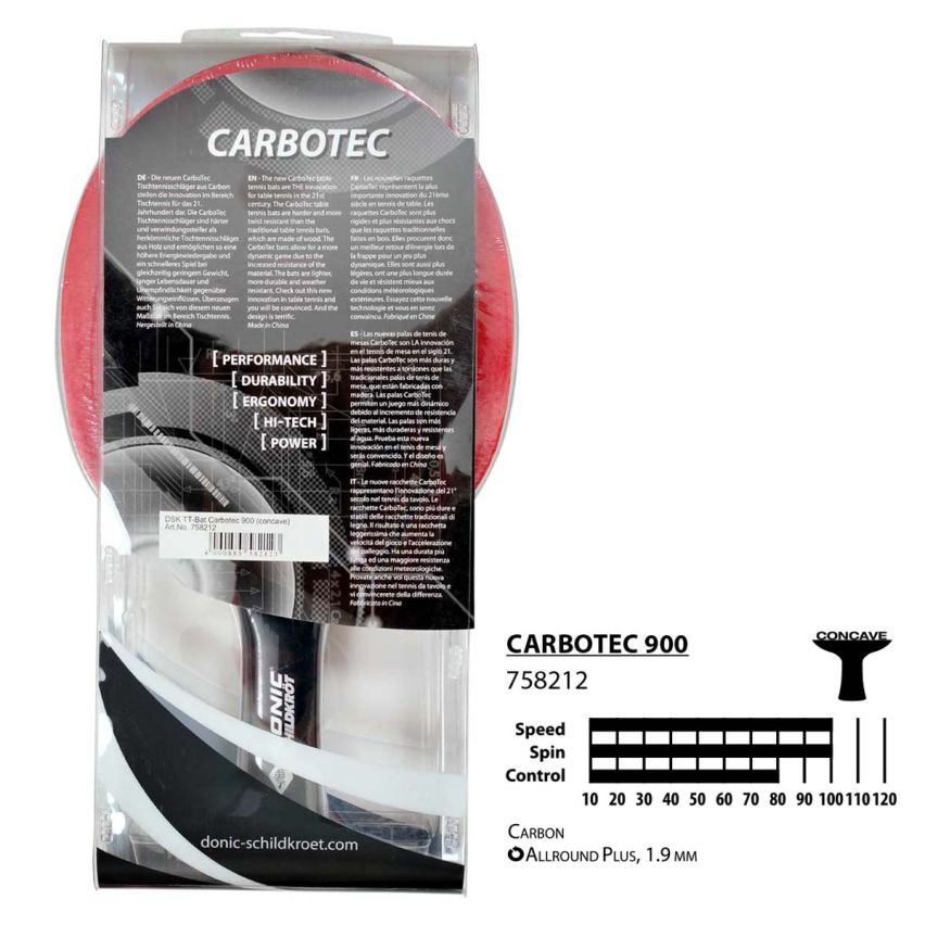 DONIC Carbotec 900 Bat