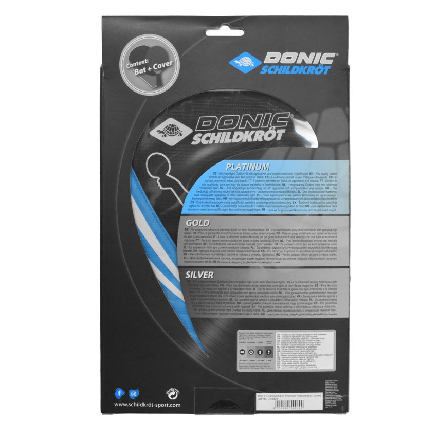 DONIC Legends Platinum Bat