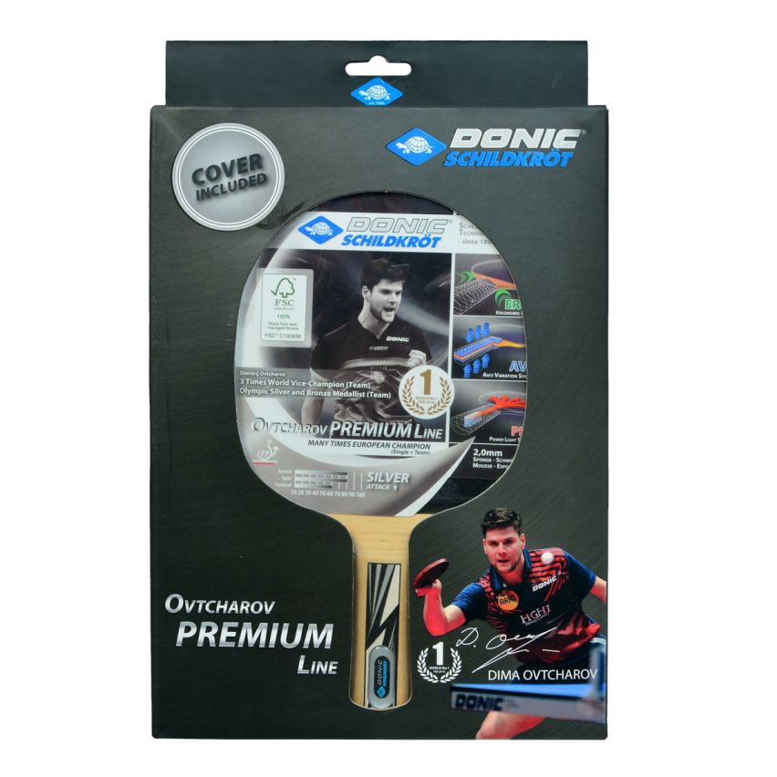 DONIC Legends Silver Bat