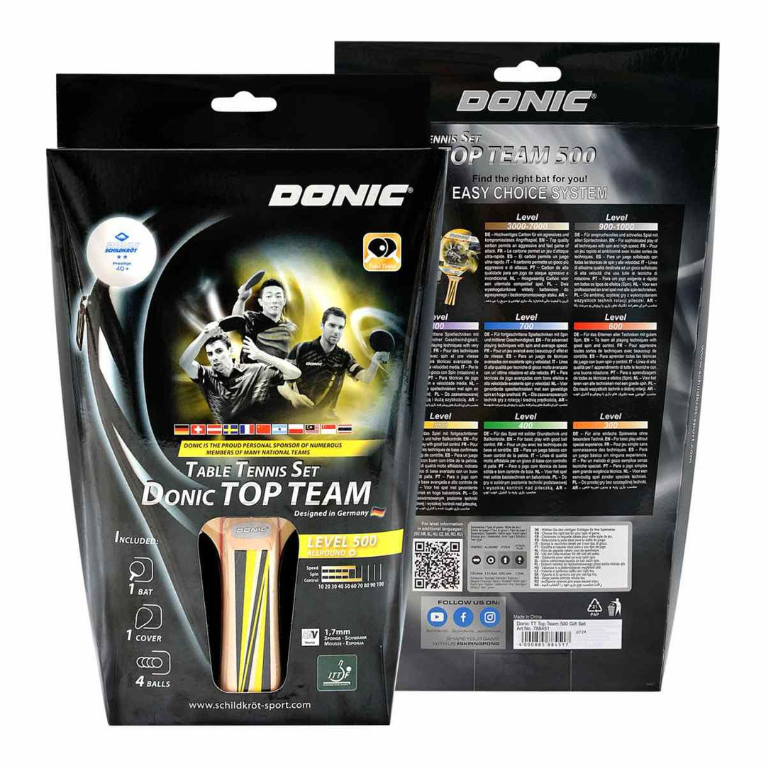 DONIC Top Team 500 Player Set