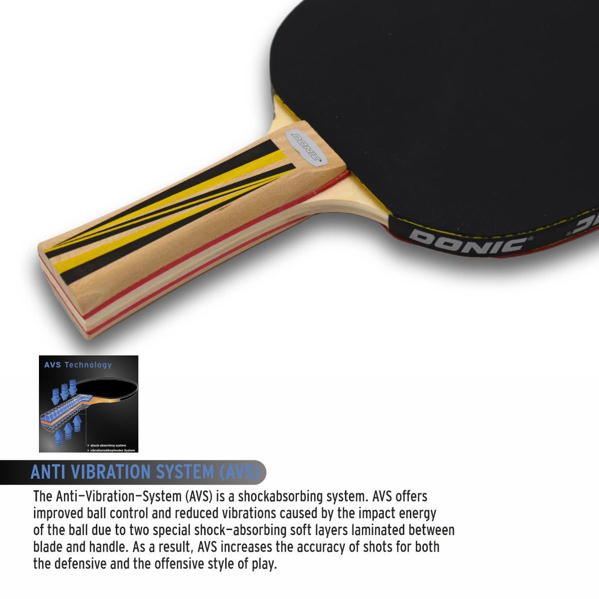 DONIC Top Team 500 Player Set