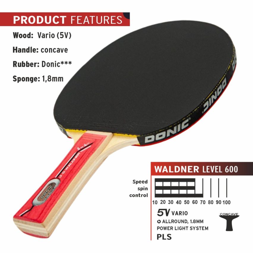 DONIC Waldner 600 Bat