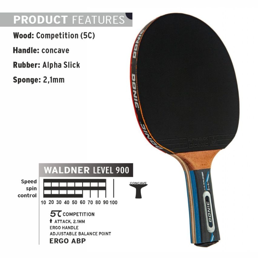 DONIC Waldner 900 Bat
