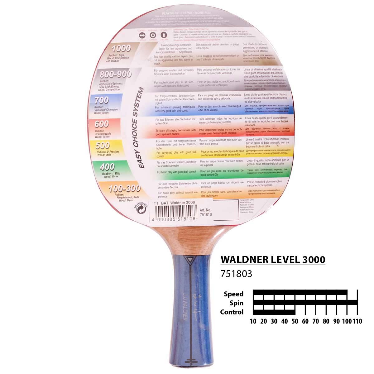 DONIC Waldner 3000 Bat