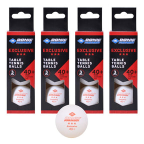 Donic Exclusive 40+ 3* Ball (Pack of 12)