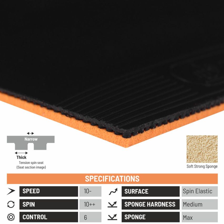 Donic Baracuda Rubber