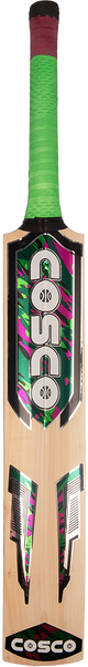 Cosco Double Century Kashmir Willow Cricket Bat FULL - Cosco Cricket Equipment