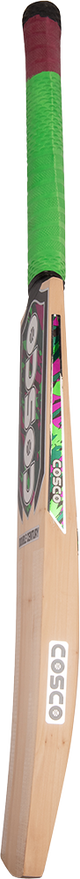 Cosco Double Century Kashmir Willow Cricket Bat FULL - Cosco Cricket Equipment