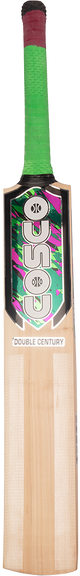 Cosco Double Century Kashmir Willow Cricket Bat FULL - Cosco Cricket Equipment