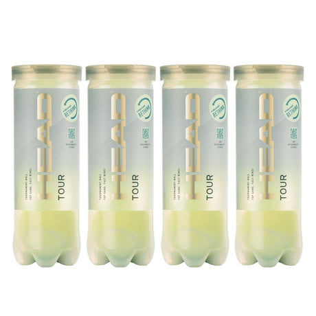 Head Tour Tennis Ball Dozen (12 Balls)