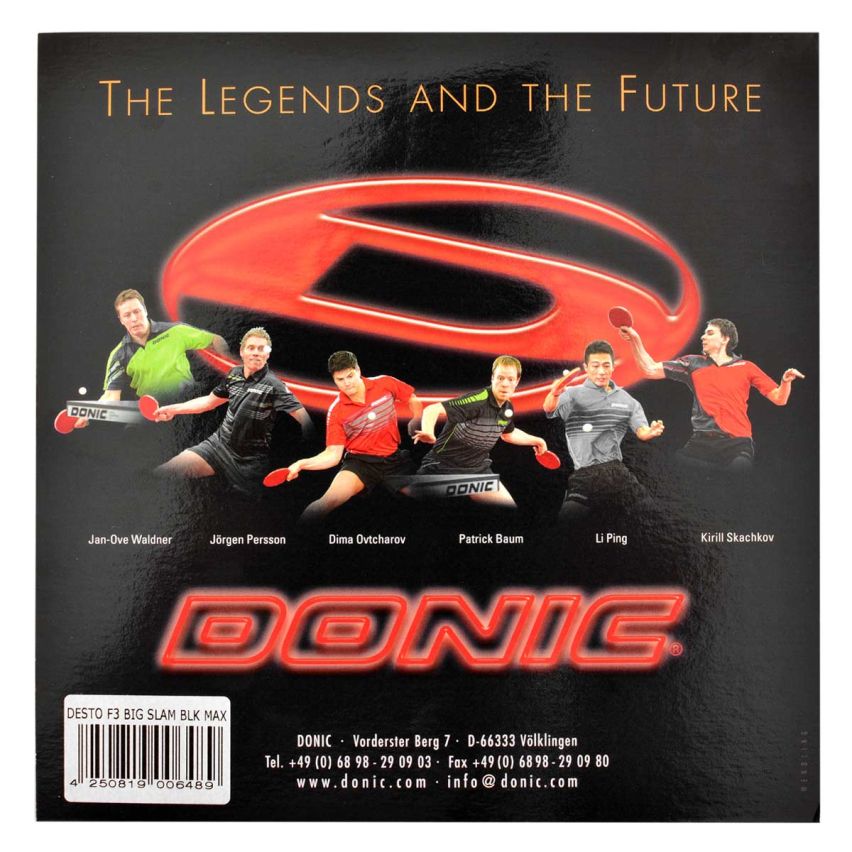 Donic Desto F3 Big Slam Rubber