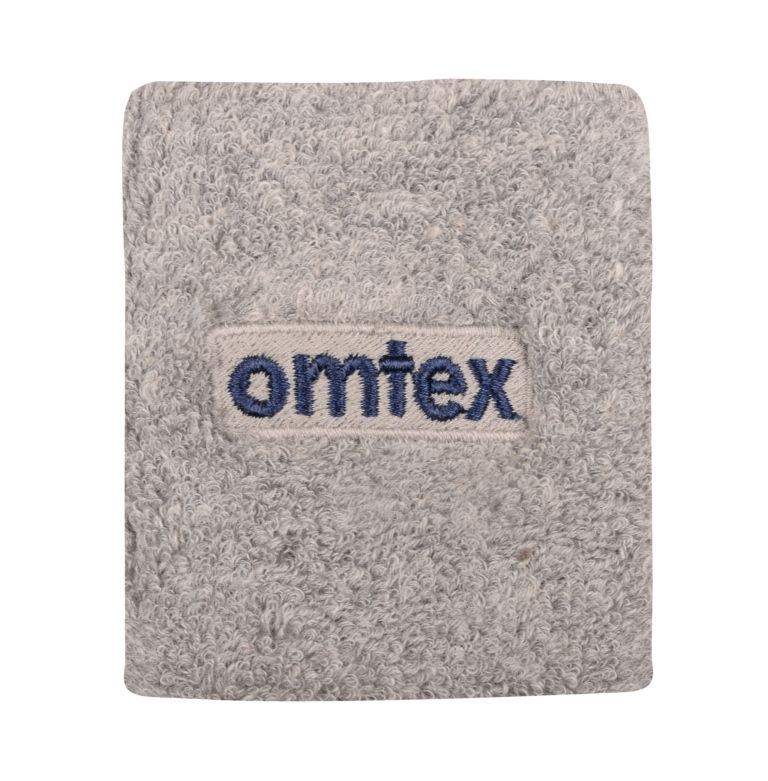 Omtex Wrist Sweat Band Grey (3 inch)