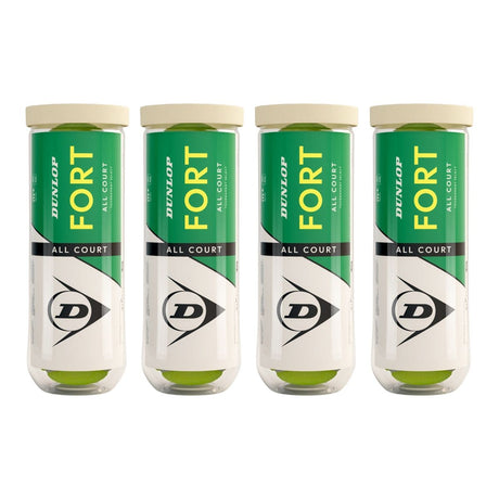 DUNLOP Fort All Court Tennis Ball Dozen (12 Balls) | Noah Sports