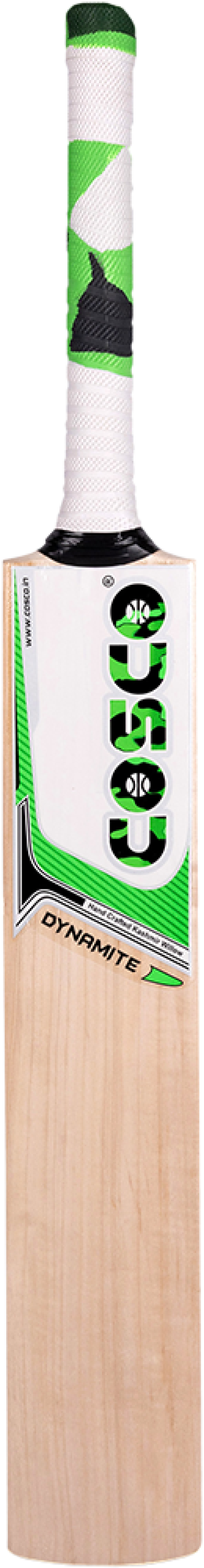Cosco Dynamite Kashmir Willow Cricket Bat FULL - Cosco Cricket Equipment