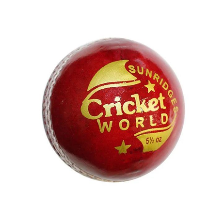 SS CR. WORLD 4 Pcs. cricket ball (Pack of 6) | KIBI Sports - crop-closeup