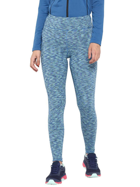 Alcis Women Sea Green Solid Ankle-Length Leggings | Alcis