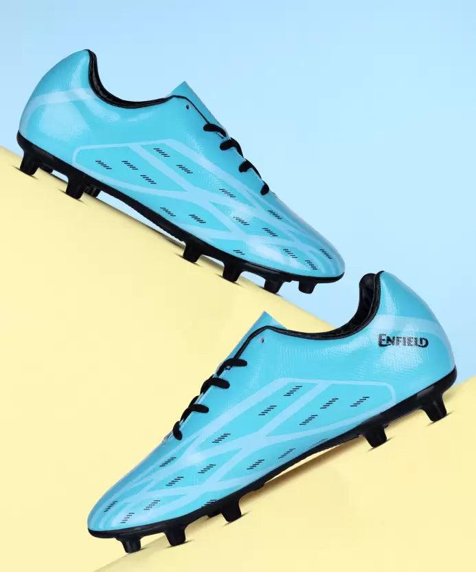ENFIELD Football Shoes For Men NIVIA (Blue, Yellow) | KIBI SPORTS - KIBI SPORTS