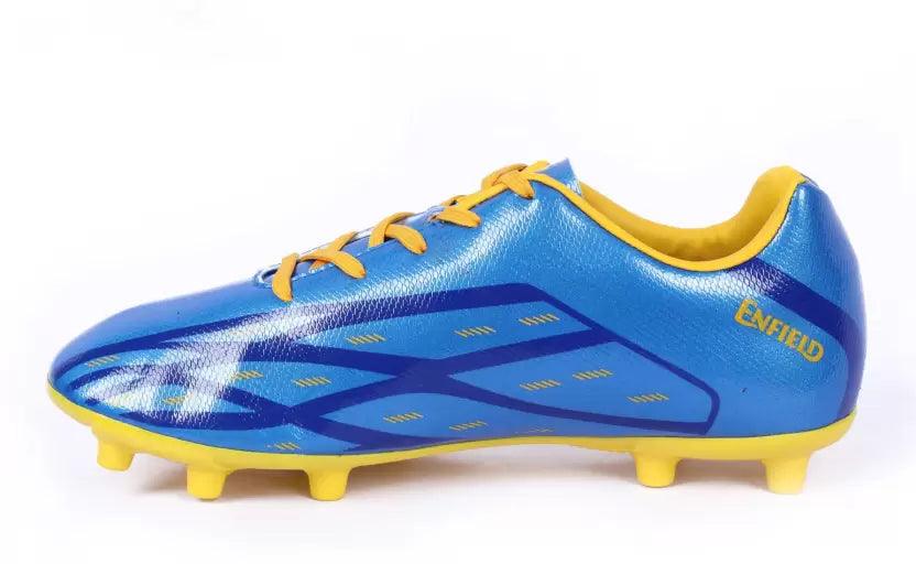 ENFIELD Football Shoes For Men NIVIA (Blue, Yellow) | KIBI SPORTS - KIBI SPORTS