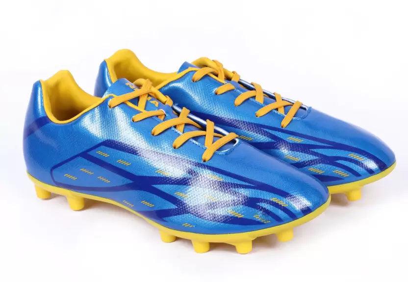 ENFIELD Football Shoes For Men NIVIA (Blue, Yellow) | KIBI SPORTS - KIBI SPORTS