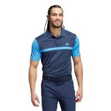 Adidas Men's Colorblock Golf Polo T-Shirt - Navy/Blue (Us Sizes)
