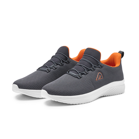 Flexcush Men Walking Shoes - Grey | Boldfit