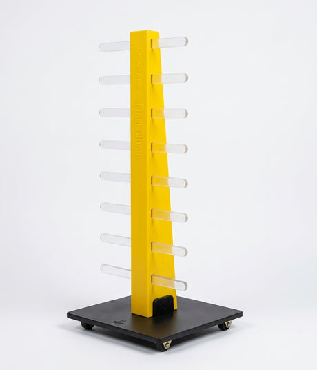 Leverage Flexi Stump with Base Plate - three-quarter front view