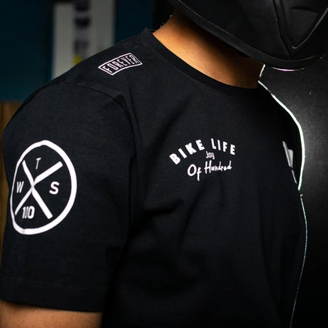 Hundred Patches | T-Shirt | Black - Image 4 | KIBI SPORTS