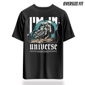 Universe Oversize T-Shirt | Black