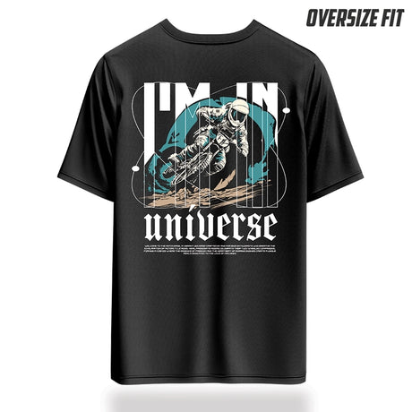 Universe Oversize T-Shirt | Black