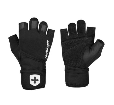 Harb New 2.0 Pro Wrist Wrap Gloves (Black) | Akka Brands / Vaultkicks