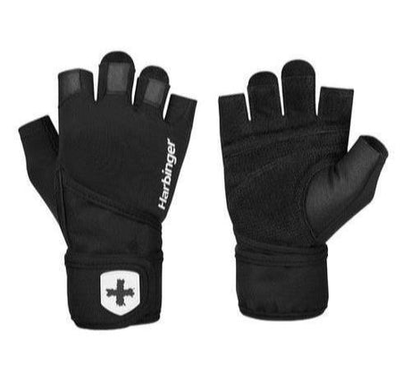 Harb New 2.0 Pro Wrist Wrap Gloves (Black) | Akka Brands / Vaultkicks