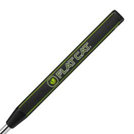 Flat Cat Tak Putter Grip - Slim - Black/Green