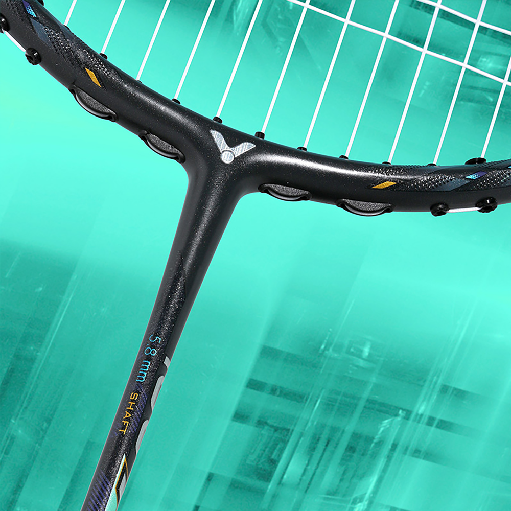 AuraSpeed 100X Ultra Unstrung Professional Badminton Racket - Preferred by ThomGicquel
