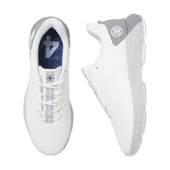 G/Fore Men’s MG4+ MD Spikeless Golf Shoes - White/Grey