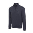 Greg Norman Men’s Cozy Shark Quarter Zip Pullover - Navy Heather