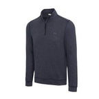 Greg Norman Men’s Cozy Shark Quarter Zip Pullover - Navy Heather