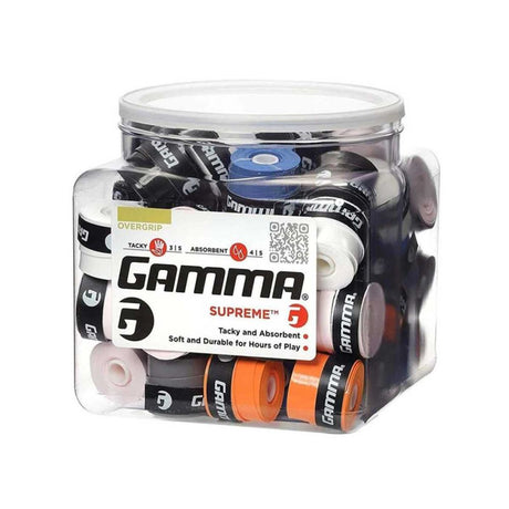 Gamma Supreme Overgrip (60 pcs, assorted) | Noah Sports