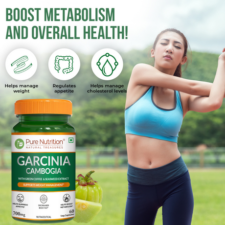 Garcinia Cambogia | Supports Weight Management & Appetite Control  60 Capsules