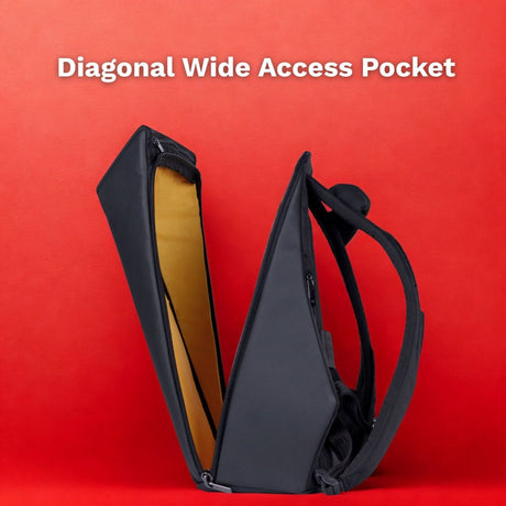 Ghost Slasher:  25L Gaming Laptop Backpack | Fits 16-inch Laptops | Next-Gen Diagonal Opening | Road Gods