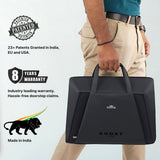 Ghost ZED Business Laptop Messenger Bag | Fits 15.6” Laptop | Office, Work & Travel Companion