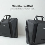 Ghost ZED Business Laptop Messenger Bag | Fits 15.6” Laptop | Office, Work & Travel Companion