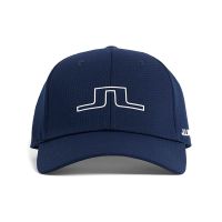 J Lindeberg Men’s Caden Adjustable Golf cap - Navy