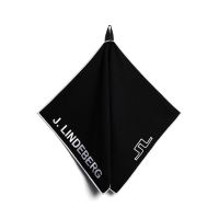 J Lindeberg Golf Towel - Black