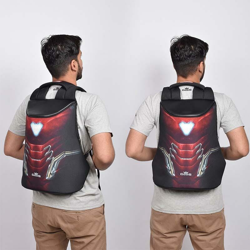 GODS Marvel Avengers Exclusive Iron Man Zarc  Laptop backpack (15.6 inch laptops)