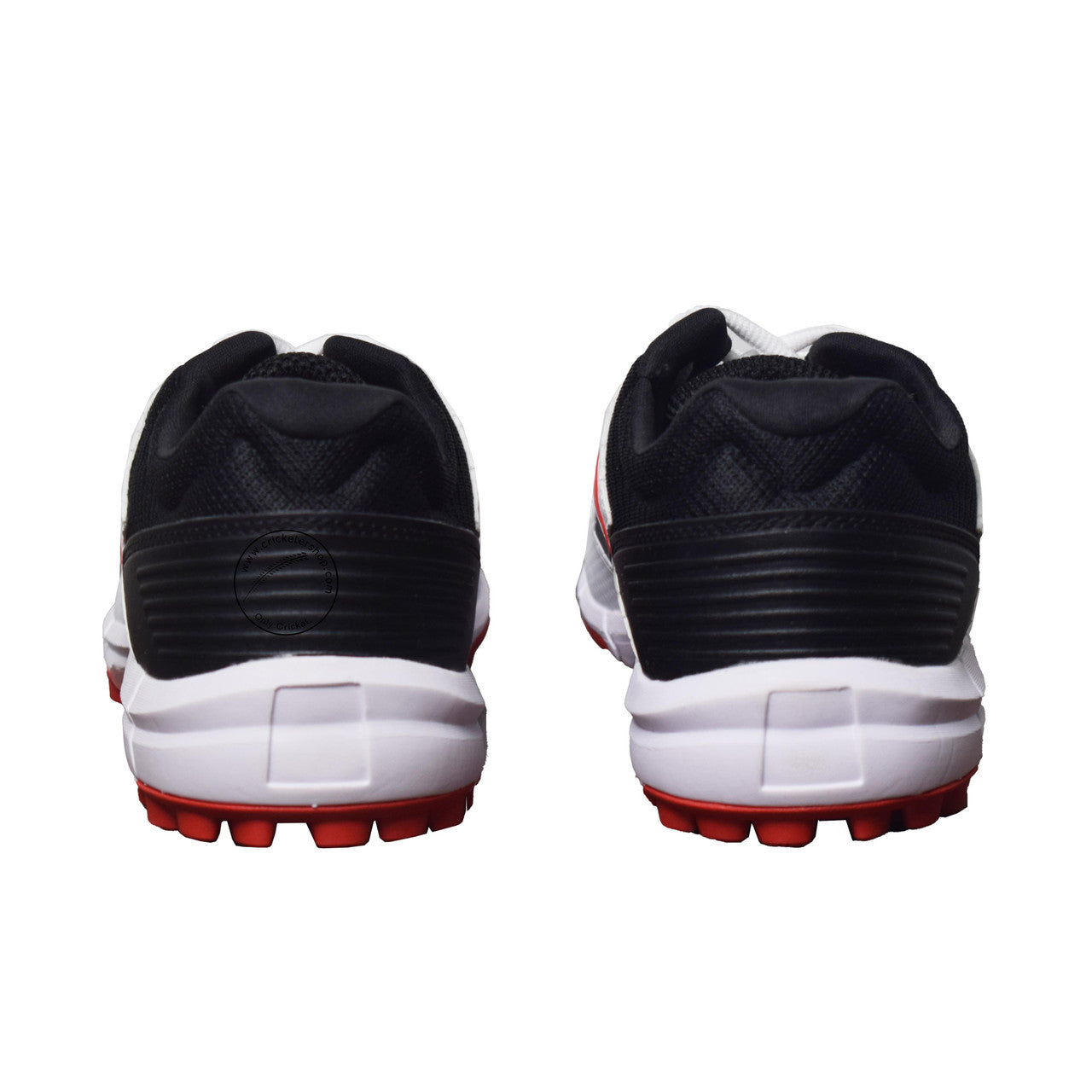 Gray Nicolls Velocity 4.0 Rubber White Red Cricket Shoes
