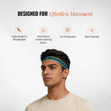 Silicone-Grip Headband Set of 2