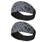 Sports Headband For Men and Women (Grey Pattern)