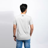 Grunge Crown Men's Grey Tshirt - Gods Exclusive Collection